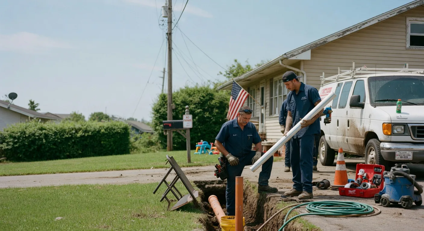Drain Cleaning in Kechi, KS near me